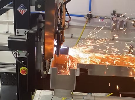 CNC Plasma Tube Cutter